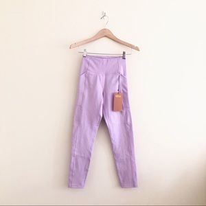 Girlfriend Collective High Rise Compression Leggings Lilac Size XS